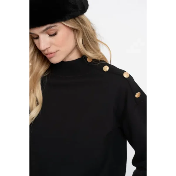 Geisha-Fashi_winter-2025_999_52600-41_2 Geisha Sweater 52600-41 999 Zwart