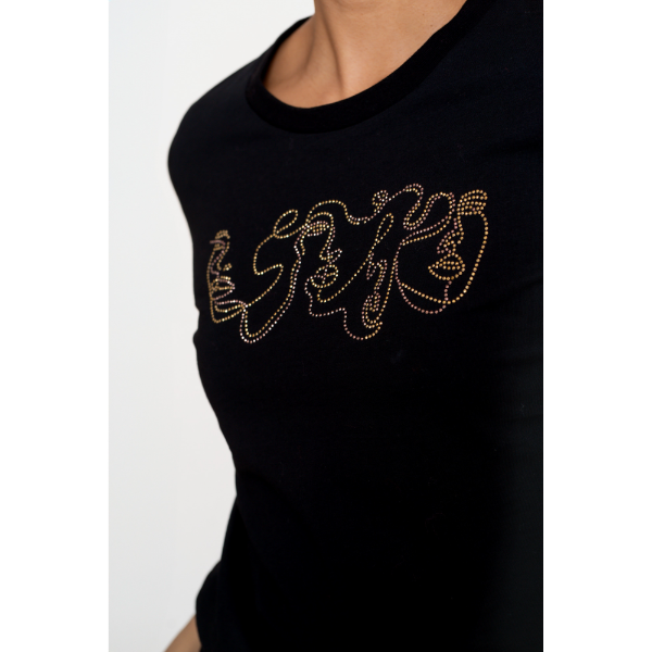 Geisha T-Shirt 52608-41 Zwart