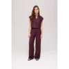 Harper&Yve Broek Sadie AW25N104 1018 Dark Fudge