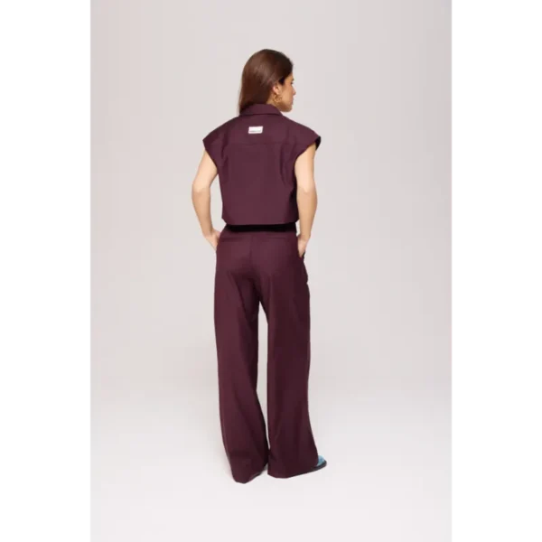 Harper-&-Yve_AutumnWinter-2025_1018_AW25N216_5 Harper&Yve Gilet Esmee AW25N216 1018 Dark Fudge