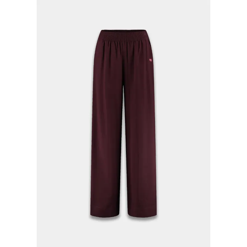 Harper&Yve Broek Meike AW25P102 1018 Dark Fudge