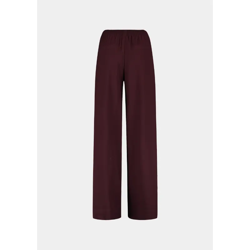 Harper&Yve Broek Meike AW25P102 1018 Dark Fudge