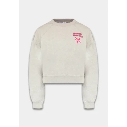Harper&Yve Sweater Alldaydrama AW25Y505 1303 Grey Melee