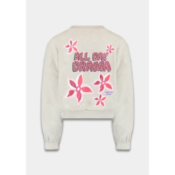 Harper&Yve Sweater Alldaydrama AW25Y505 1303 Grey Melee