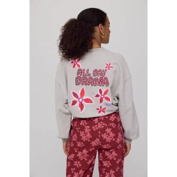 Harper&Yve Sweater Alldaydrama AW25Y505 1303 Grey Melee