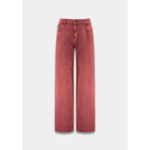 Harper&Yve Broek Yve AW25D100 320 Brick Red