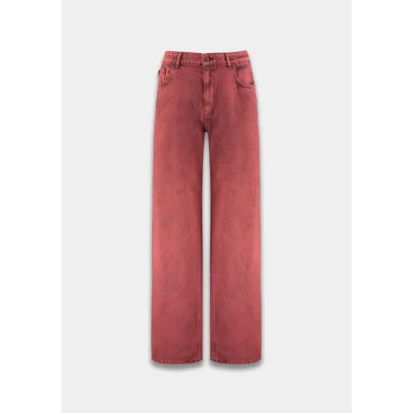 Harper&Yve Broek Yve AW25D100 320 Brick Red