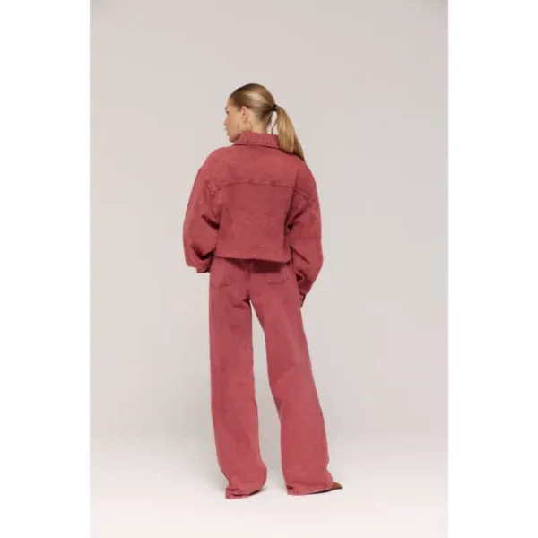 Harper&Yve Broek Yve AW25D100 320 Brick Red