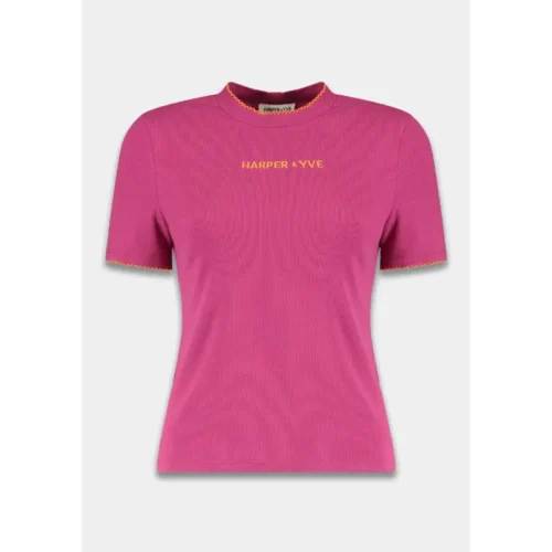 Harper&Yve T-shirt Cammy AW25P400 931 Wild Aster