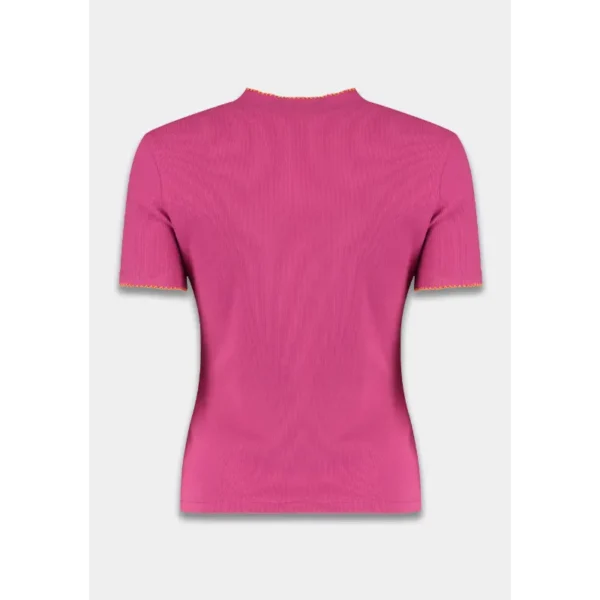 Harper-&-Yve_AutumnWinter-2025_931_AW25P400_2 Harper&Yve T-shirt Cammy AW25P400 931 Wild Aster