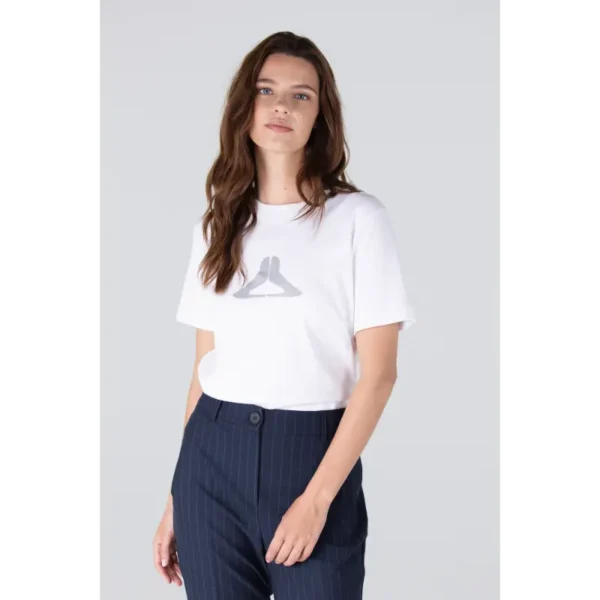 JANSEN-Amste_Winter-2025_0_LOLA-W25 Jansen Amsterdam T-Shirt Lola W25 Wit