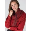 Jansen Amsterdam Shawl Scarf W25 322 Cayenne