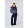 Jansen Amsterdam Gilet Dali W25 761 Blue Grey