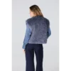 Jansen Amsterdam Gilet Dali W25 761 Blue Grey