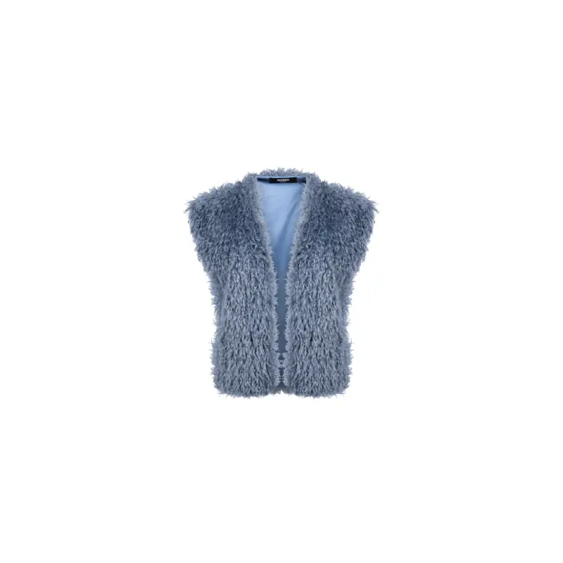 Jansen Amsterdam Gilet Dali W25 761 Blue Grey