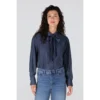 Jansen Amsterdam Blouse Ess W25 780 Dark Blue