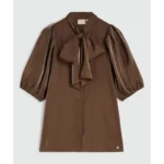 Josh V Blouse Syliva JV-2508-0108 584 Dark Brown