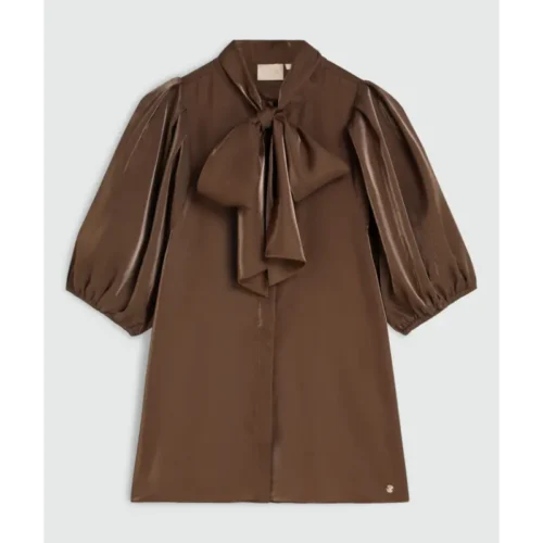 Josh V Blouse Syliva JV-2508-0108 584 Dark Brown