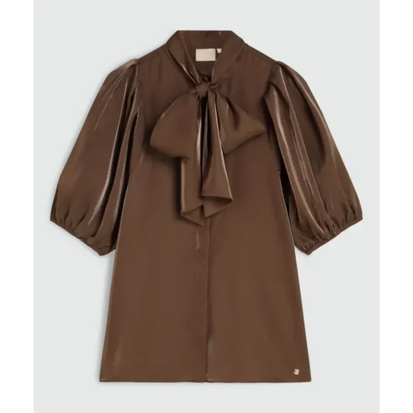 Josh V Blouse Syliva JV-2508-0108 584 Dark Brown