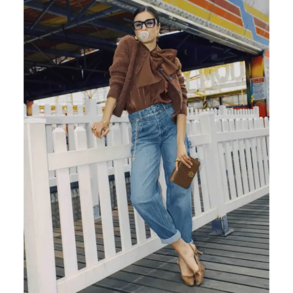 Josh V Blouse Syliva JV-2508-0108 584 Dark Brown