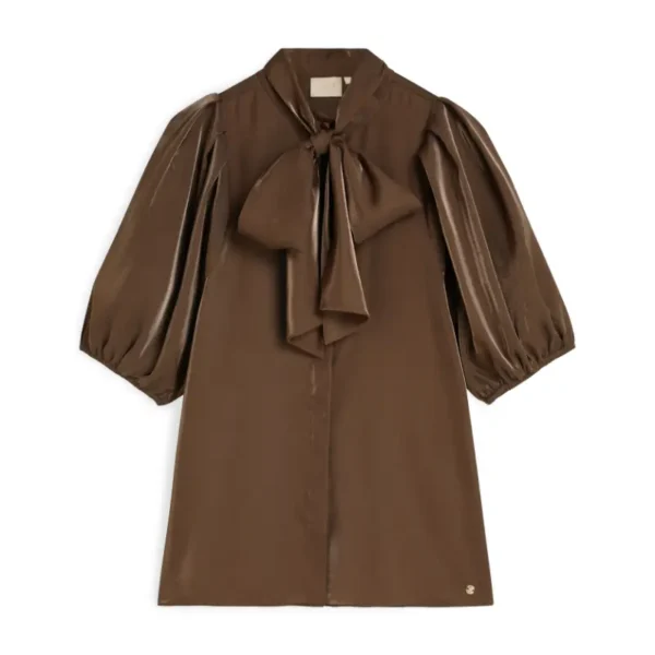 Josh V Blouse Syliva JV-2508-0108 584 Dark Brown