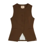 Josh V Gilet Kiro JV-2508-0111 584 Dark Brown