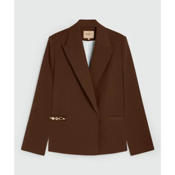 JOSH-V-_FALL-2025_584_JV-2508-0301 Josh V Blazer Deacon JV-2508-0301 584 Dark Brown