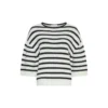 Msch Copenhagen Trui 19177 Mschleika Off-White Stripe