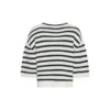 Msch Copenhagen Trui 19177 Mschleika Off-White Stripe