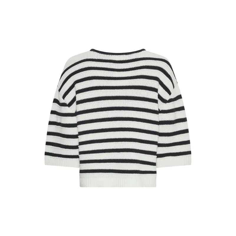Msch Copenhagen Trui 19177 Mschleika Off-White Stripe