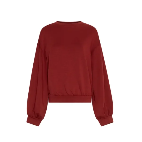 MSCH-Copenha_fall_winter-2025_syrah_19536-16008 Msch Copenhagen Sweater 19536 Mschbrionna Rood