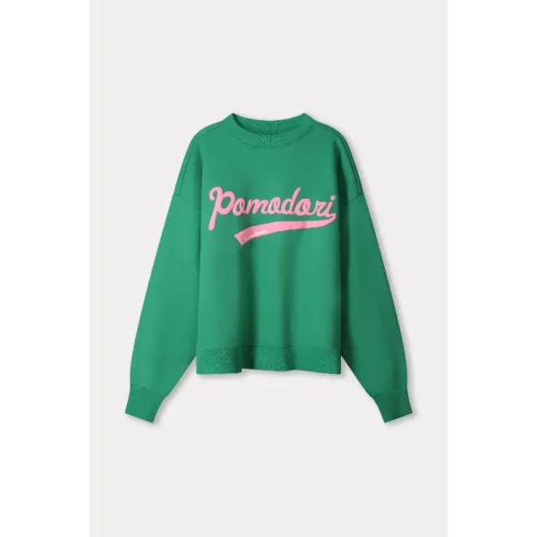 POM Amsterdam Sweater Pomodori SP9308 700 Groen