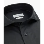 Profuomo Japanese Knitted Overhemd PPWH30026j Anthraciet