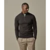 Profuomo Trui Halfzip PPWJ30010c Dark Brown