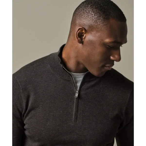 Profuomo Trui Halfzip PPWJ30010c Dark Brown