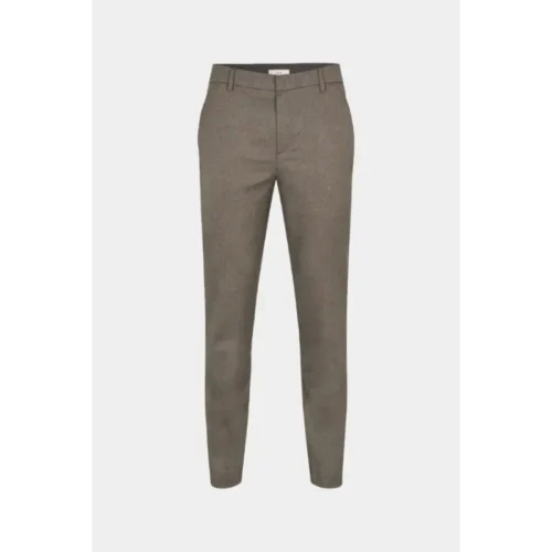 Plain Broek Josh 40730 438 Mud Melange