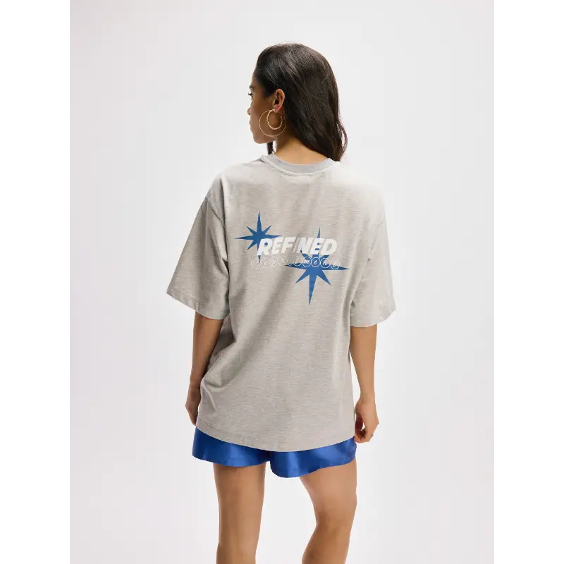 Refined Department T-Shirt Maggy R2508713732 960 Grijs