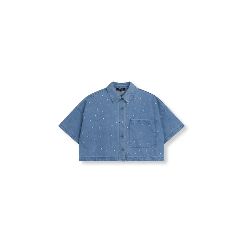 Refined Department Top Adeline R2508771685 204 Blue Denim