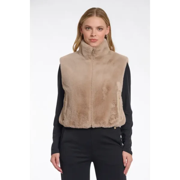 Rino&Pelle_AW25_10866_Nikki.7002511 Rino & Pelle Gilet Nikki.7002511 10866 Oat