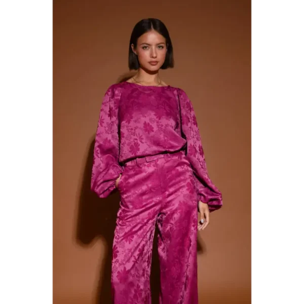 Studio Amaya Top Ellie 253-11 655 Fuchsia