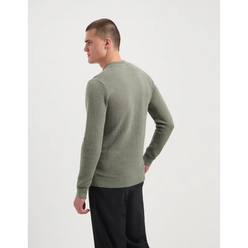 Saint-Steve_AW25_60012-light-army-melange_240496_2 Saint Steve Polo Carlos 240496 60012 Light Army