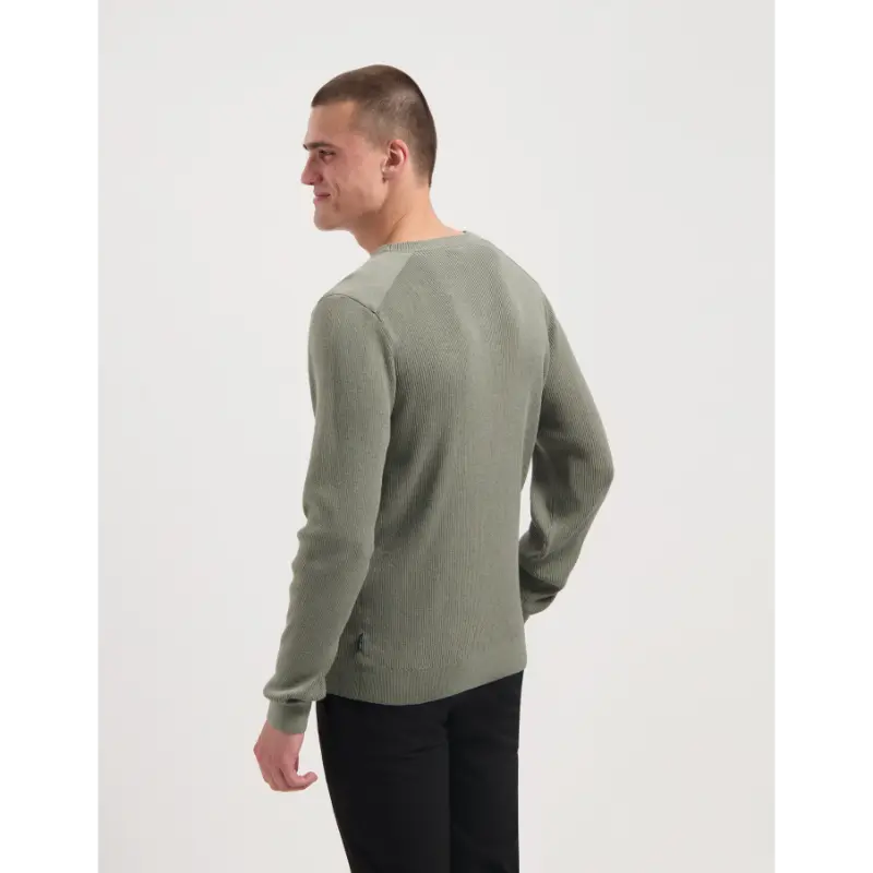 Saint-Steve_AW25_60012-light-army-melange_240560_2 Saint Steve Trui Dick 240560 60012 Light Army