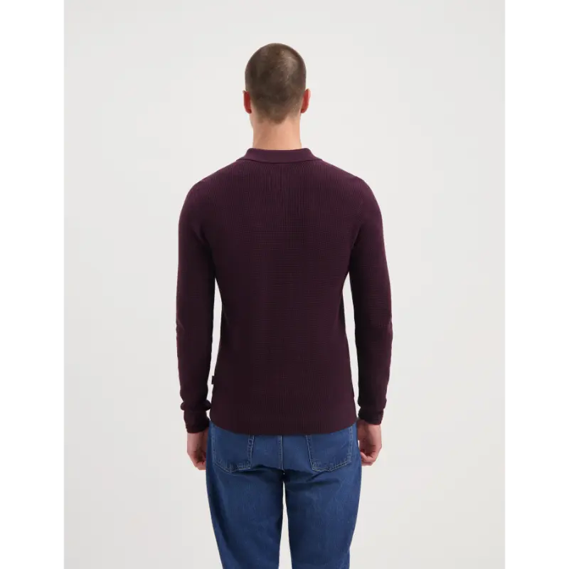 Saint-Steve_AW25_80012-plum-melange_230521_2 Saint Steve Polo Sander 230521 80012 Plum Melange