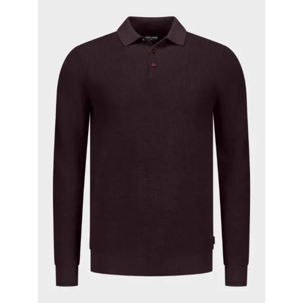 Saint-Steve_AW25_80012-plum-melange_230521_3 Saint Steve Polo Sander 230521 80012 Plum Melange