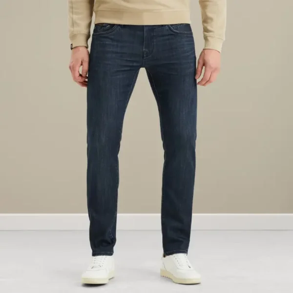 VTR850-SIT_model_1 Vanguard Jeans VTR850-SIT Steel Indigo Blauw