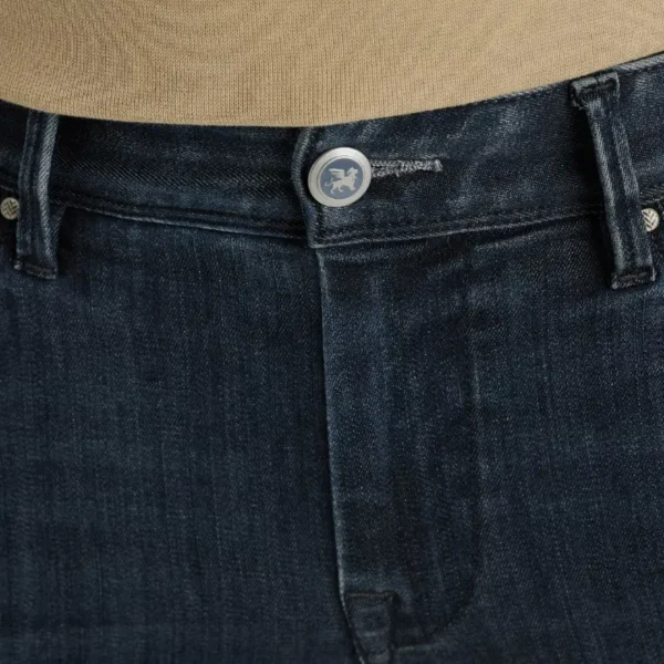 VTR850-SIT_model_4 Vanguard Jeans VTR850-SIT Steel Indigo Blauw