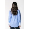 Colourful Rebel Blouse Talia Striped Artworks wb117073 Blauw