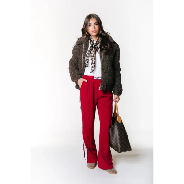 WP117018-606-98-69 Colourful Rebel Broek Vella wp117018 606 Medium Red