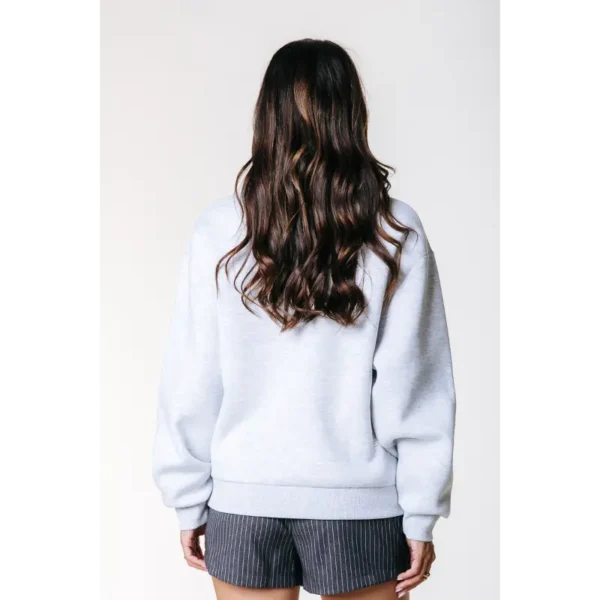 WS417076-213-15-56 Colourful Rebel Sweater State Champ ws417076 213 Light Grey