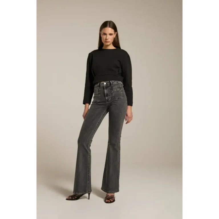 h-cw25m113-1 Homage Jeans Jane H-CW25M113 Random Black